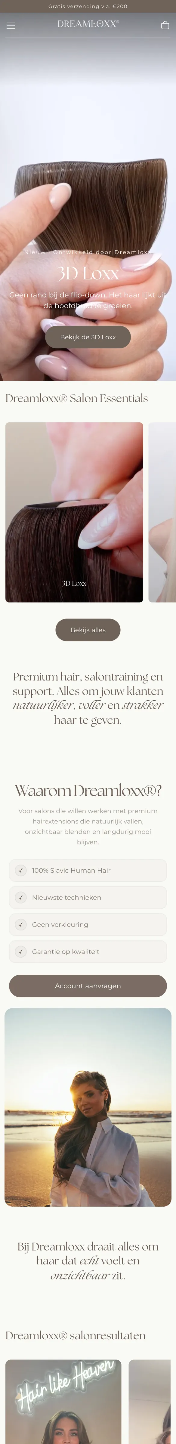 Dreamloxx Professional mobile store