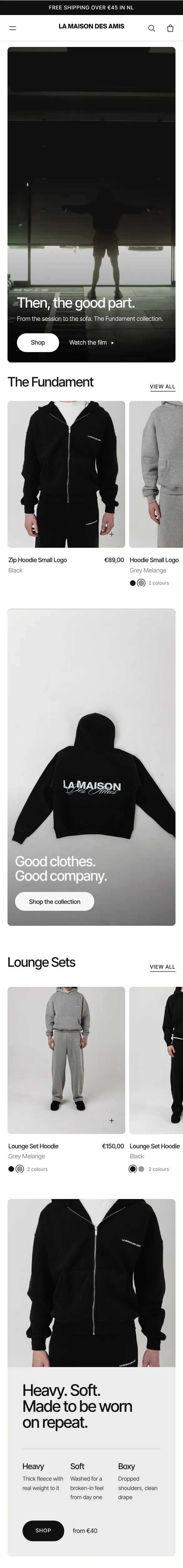 La Maison des Amis mobile store