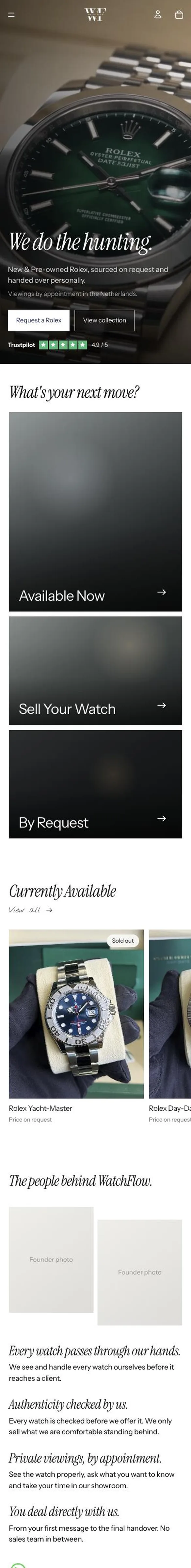 WatchFlow mobile store